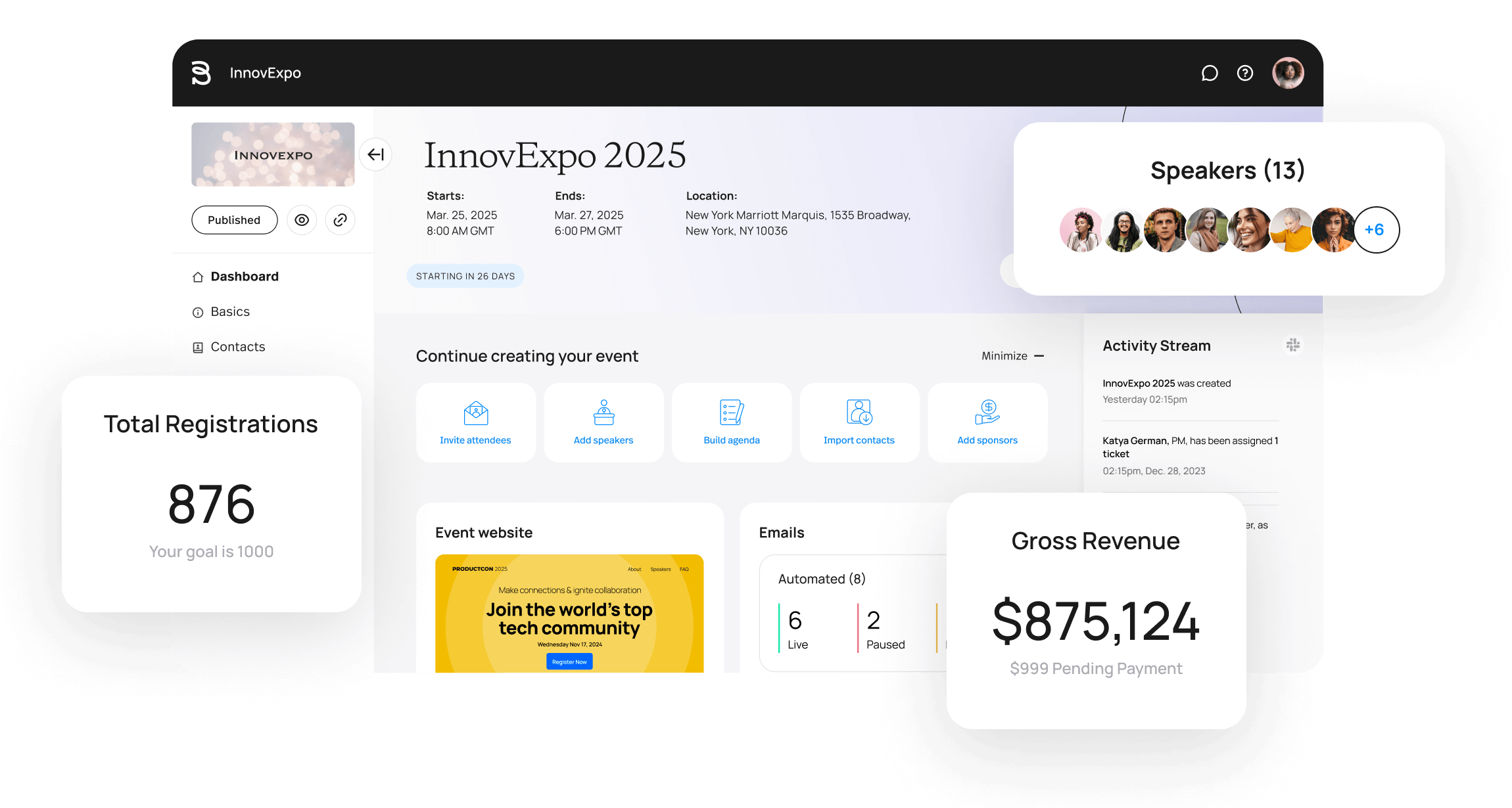 Bizzabo event management software