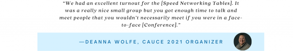 CAUCE 2021 - Testimonial