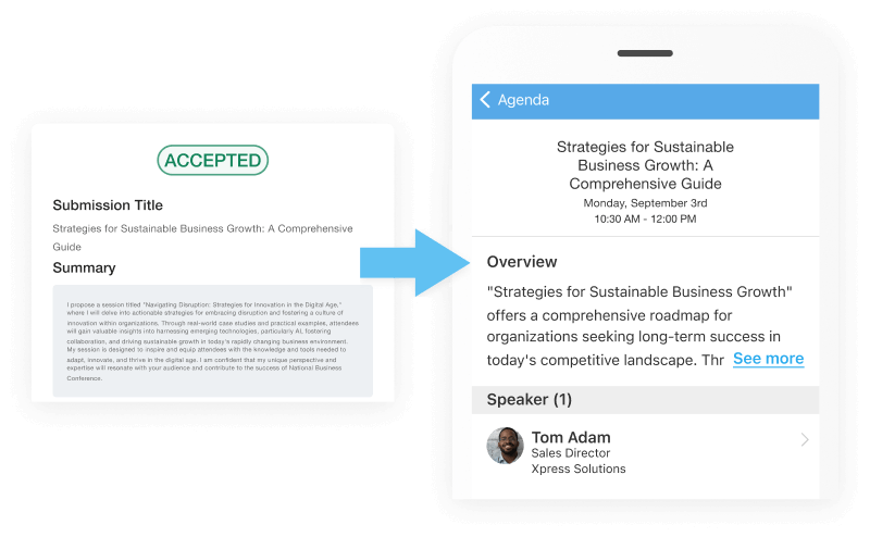 Submission Management Software - full integration