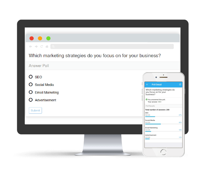 Event Management Software - polls and surveys