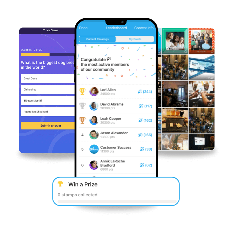 Whova event check in kiosk