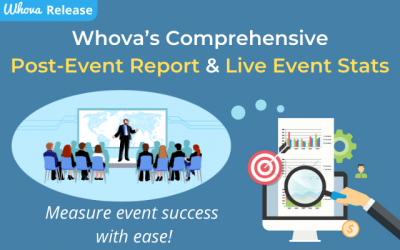 Whova’s Comprehensive Post-Event Report & Live Event Stats: Measure Event Success with Ease