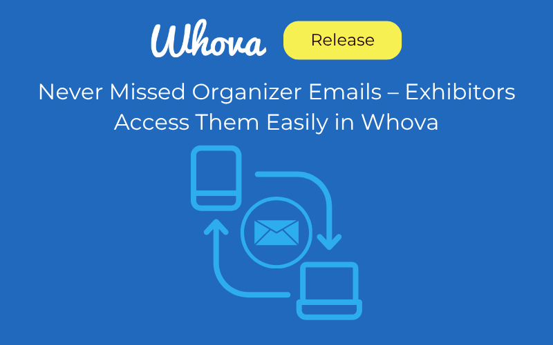 Never Missed Organizer Emails — Exhibitors Access Them Easily in Whova