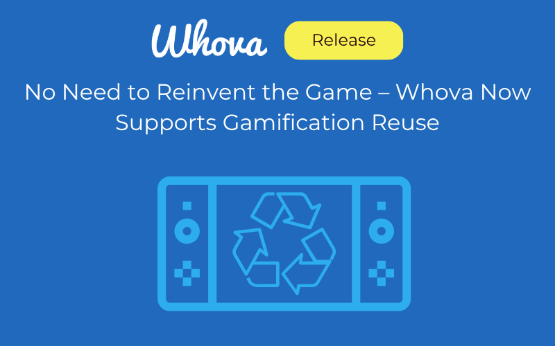 No Need to Reinvent the Game – Whova Now Supports Gamification Reuse