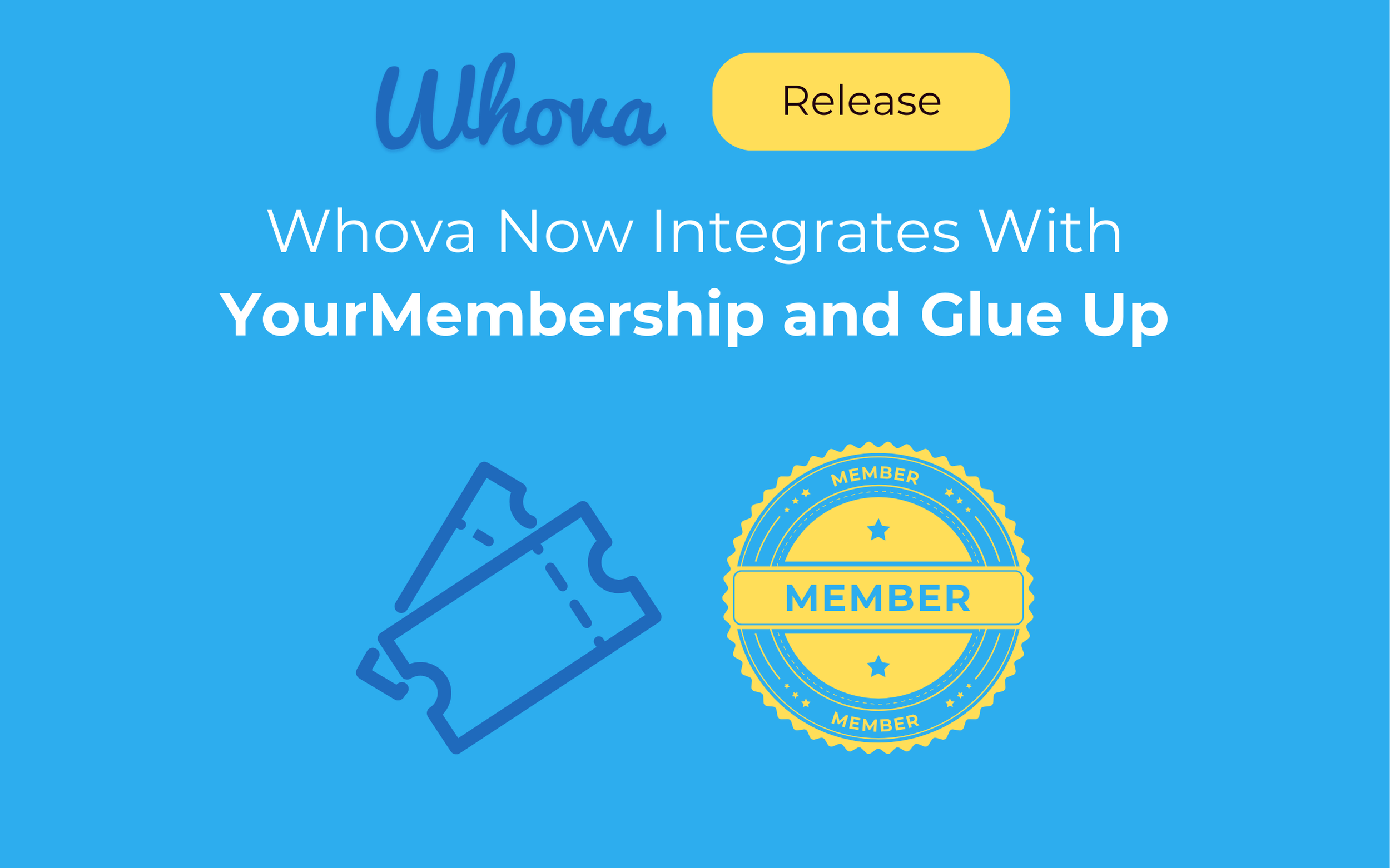Whova Now Integrates With YourMembership and Glue Up