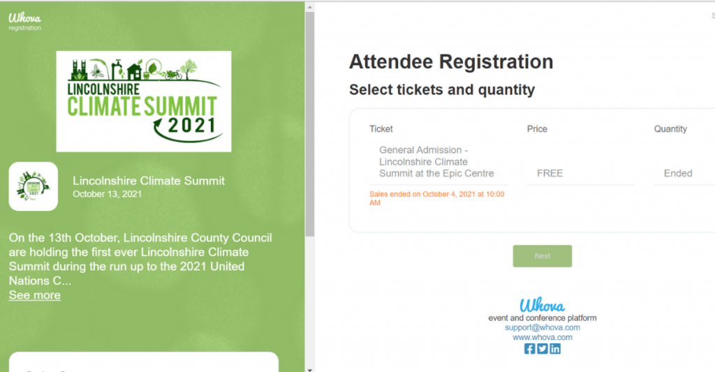 Lincolnshire Climate Summit 2021 - Tickets