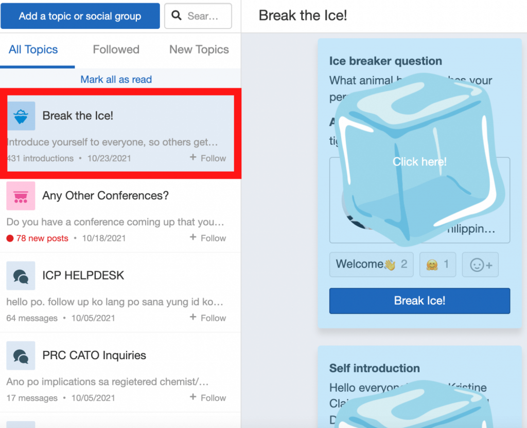 35th Philippine Chemistry Congress 2021 - Ice Breaker