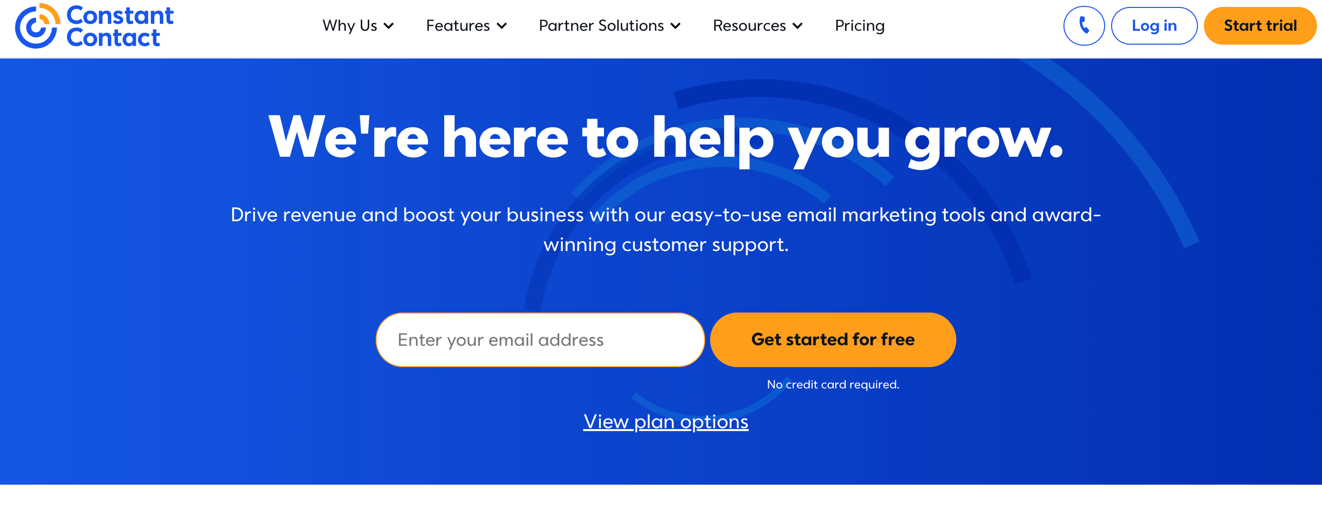 Constant contact website for Cvent comparison
