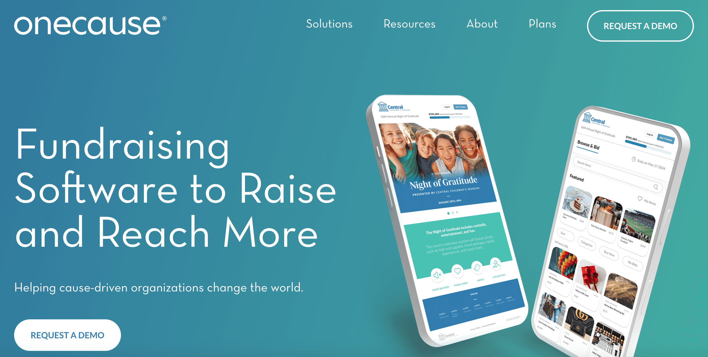 One cause website for Cvent comparison
