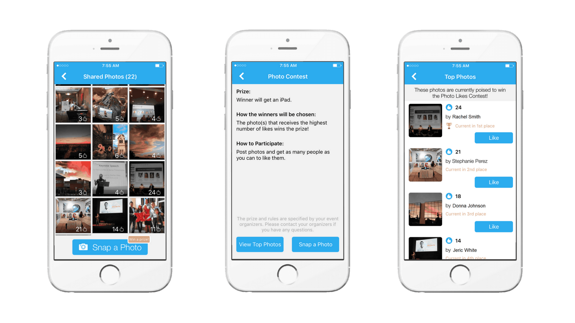 Whova's photo contest 