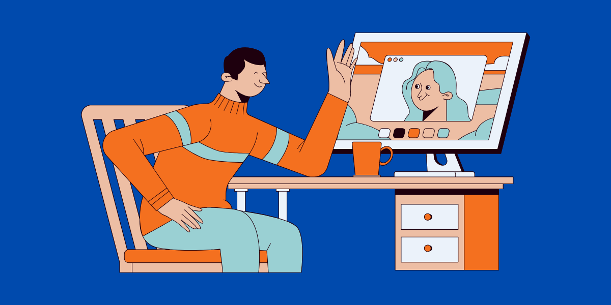 Title image for SEO blog about virtual conferences