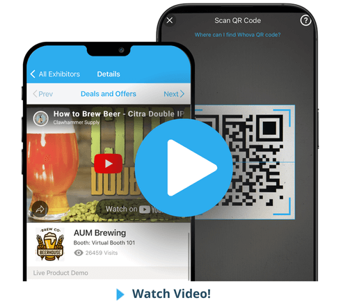 Whova event app for trade shows and expos